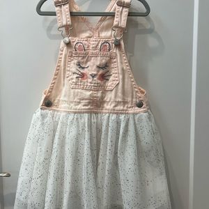 EUC OshKosh Bunny Overalls 4T